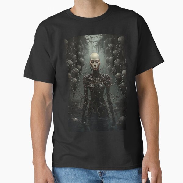 Nocturnal Whispers: Enigmatic Surreal Expressions Classic T-Shirt for Sale by MulletMonkey