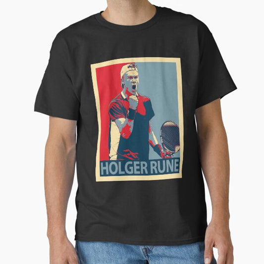 Holger Rune Classic T-Shirt for Sale by CamillaDesign