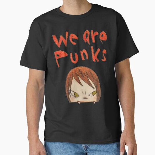 Yoshitomo Nara Quot We Are Punks Quot Classic T-Shirt for Sale by CharityGrice88