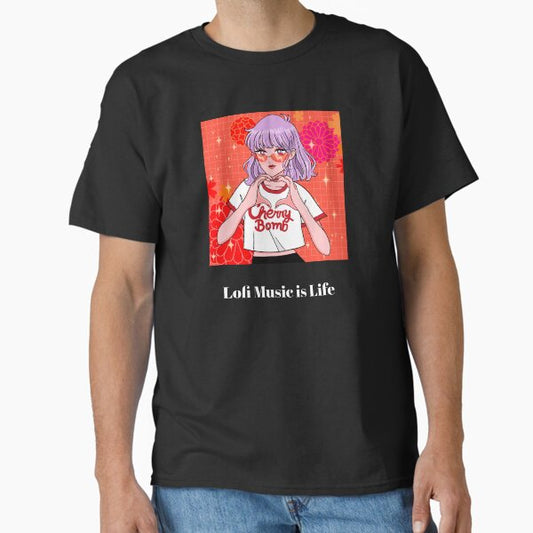 "Lofi Music Is Life" Classic T-Shirt for Sale by AscendMerch