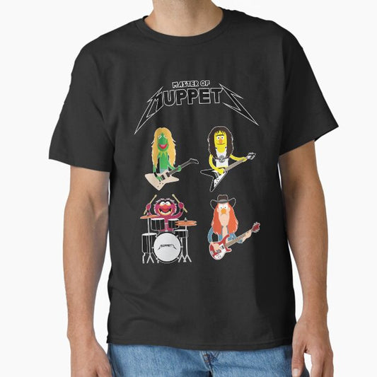 Master of Muppets - Muppets as Metallica Band Active Classic T-Shirt for Sale by ChristopherMash