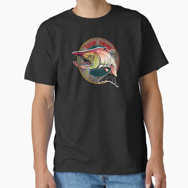 Katchin' Kokanee Fishing Art  Classic T-Shirt for Sale by clrksempl52