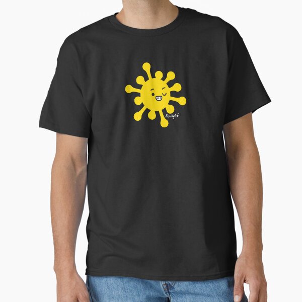 "Sunlight VIRUSV black" Classic T-Shirt by virusv