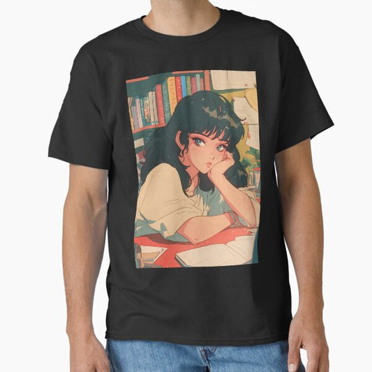 "Lofi Girl Study Session" Classic T-Shirt for Sale by bapupa