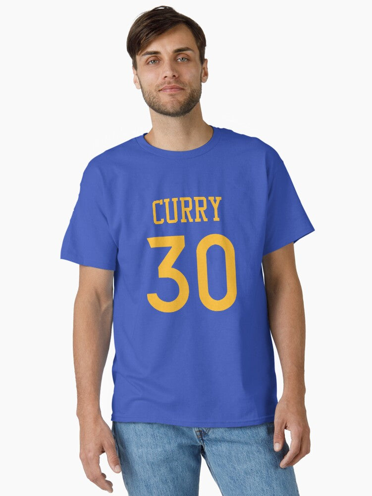 Steph Curry 30 Warriors Classic T-shirt | Trendy Graphic Tee | Casual Unisex T-shirt