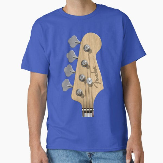 GUITAR HEADSTOCK ART - KINGMAN BASS Classic T-Shirt for Sale by WOOFANG