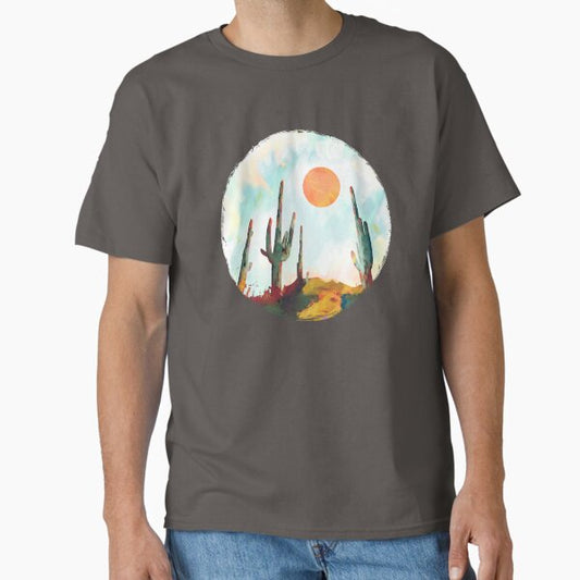 Desert Day Classic T-Shirt for Sale by spacefrogdesign