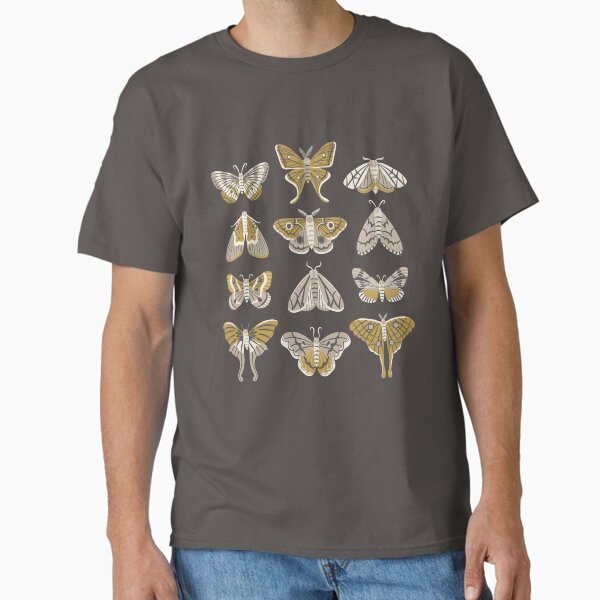 Moths Classic T-Shirt for Sale by allisonrdesign