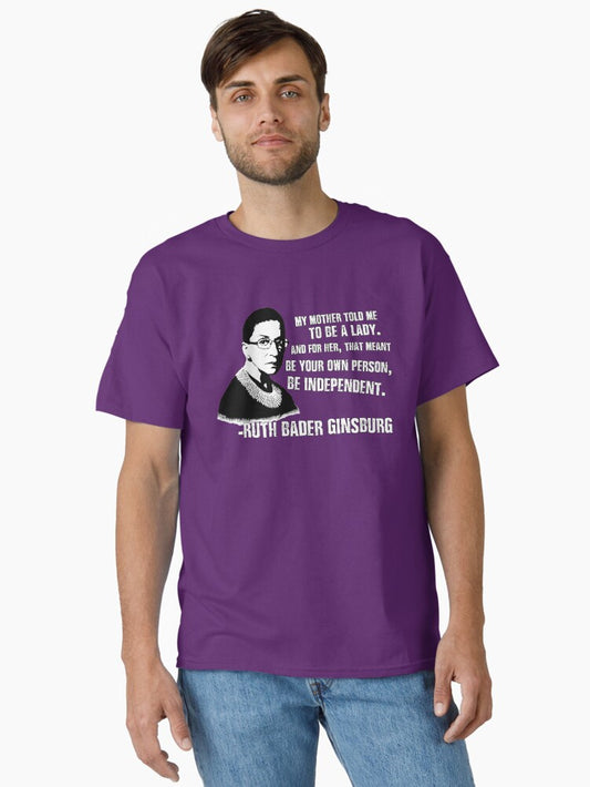 Revolutionary Women Ruth Bader Ginsburg Classic T-Shirt T-Shirt | Viral Style | Must-Have Style