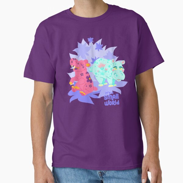 Small World Hippos  Classic T-Shirt for Sale by ClemCatCreation