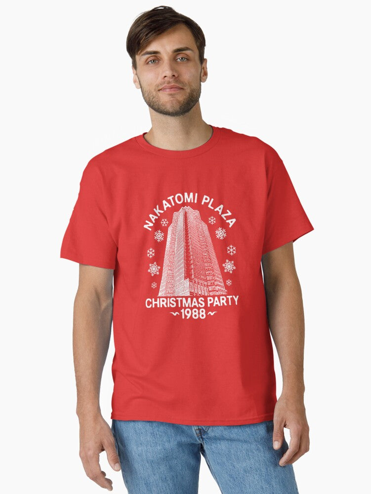 HOT SELLER Christmas 1988 Nakatomi Plaza Christmas Party Die Hard Classic TShirt T-Shirt | Premium Graphic | Perfect For Daily Wear