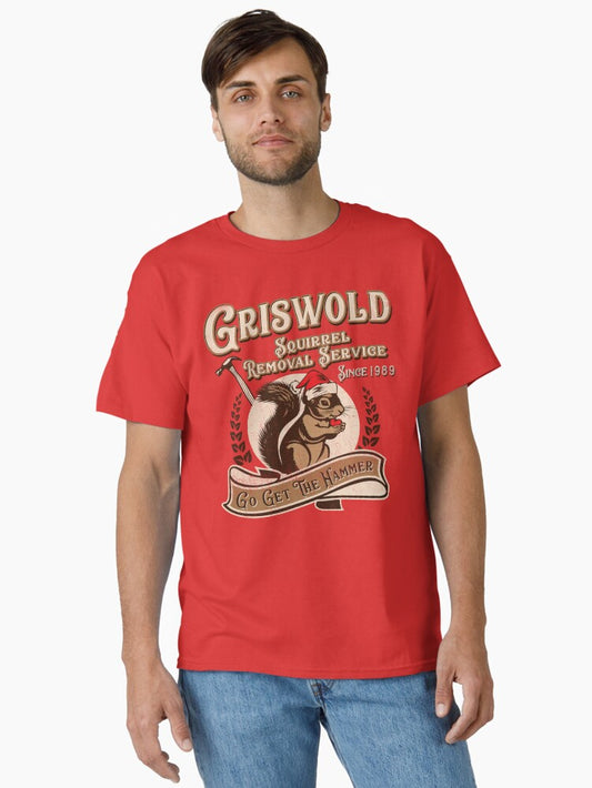 Griswold Squirrel Removal Service Classic TShirt T-Shirt | Best-Selling Design | Great For Christmas Season