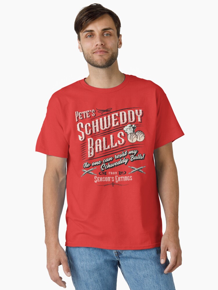 Schweddy Balls Classic TShirt T-Shirt | High-Quality Print | Great For Christmas Season