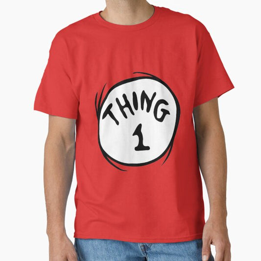 Thing 1 Thing 2  Classic T-Shirt for Sale by moullknoz
