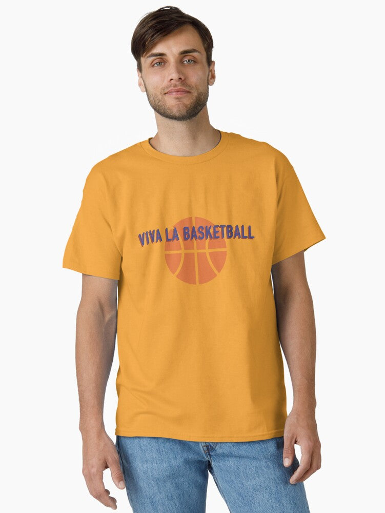 Viva La Basketball Classic T-shirt | Trendy Graphic Tee | Casual Unisex T-shirt