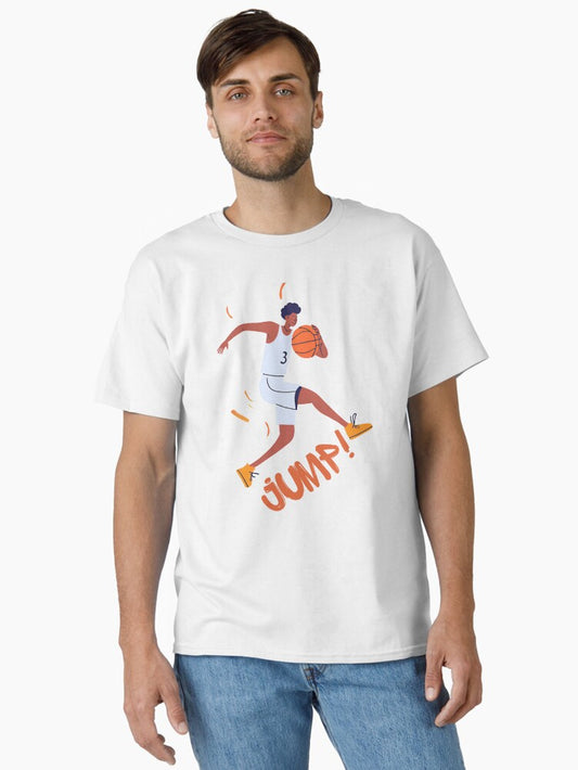 Love Basketball - Jump To It Classic T-shirt | Premium Basketball Jersey | Fan Edition Apparel