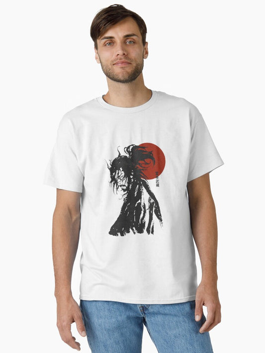 Vagabond - Miyamoto Musashi Classic T-shirt | Trendy Graphic Tee | Casual Unisex T-shirt