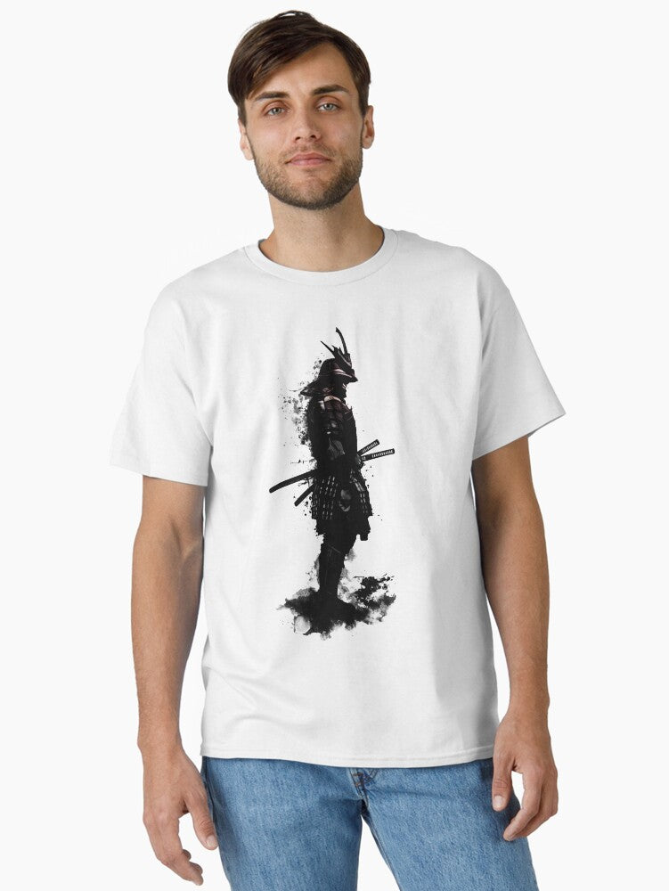 Armored Samurai Classic T-shirt | Trendy Graphic Tee | Casual Unisex T-shirt