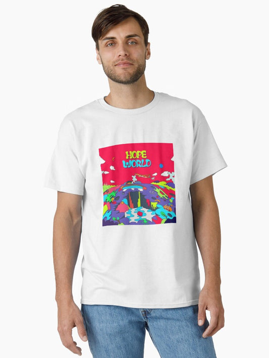 hope world Classic T-Shirt T-Shirt | Aesthetic Graphic | High Demand Item