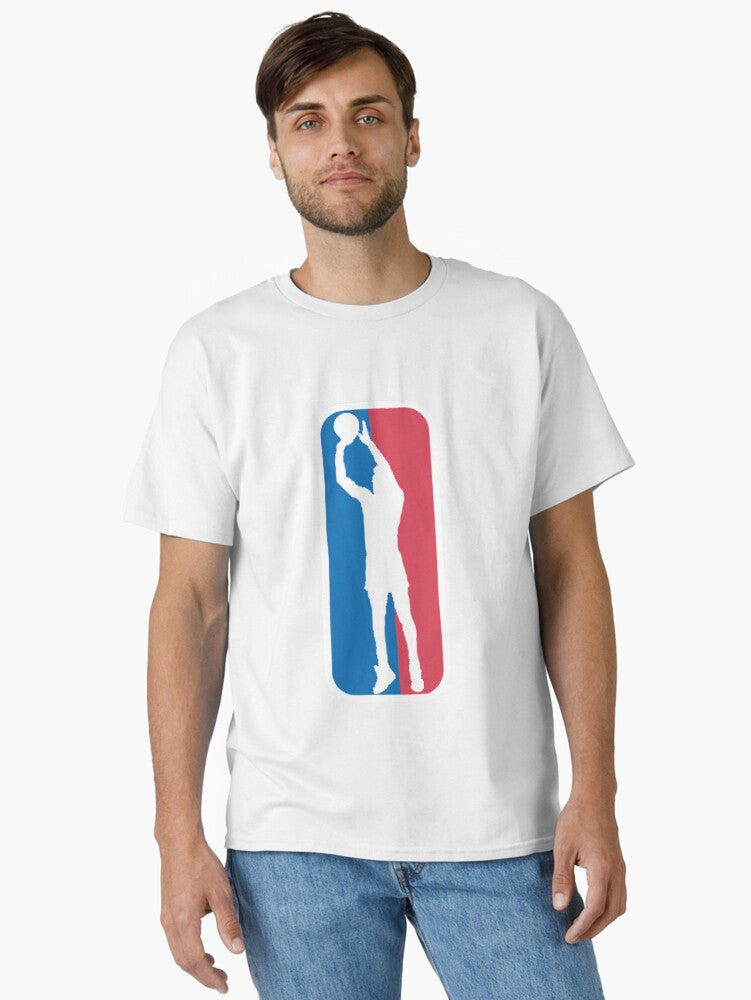 Larry Bird Nba Logo Classic T-shirt | Premium Basketball Jersey | Fan Edition Apparel