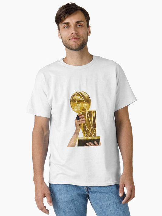 Nba Finals Trophy Classic T-shirt | Premium Basketball Jersey | Fan Edition Apparel