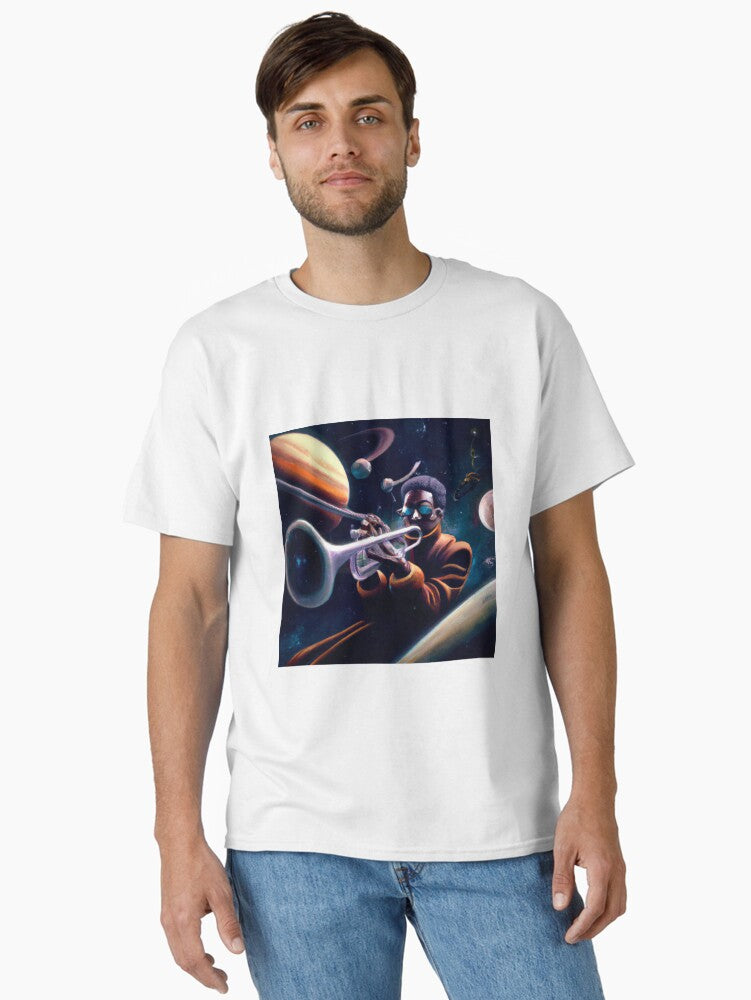 John Coltrane Space Trumpet Classic T-Shirt T-Shirt | Exclusive Edition | Perfect For Daily Wear