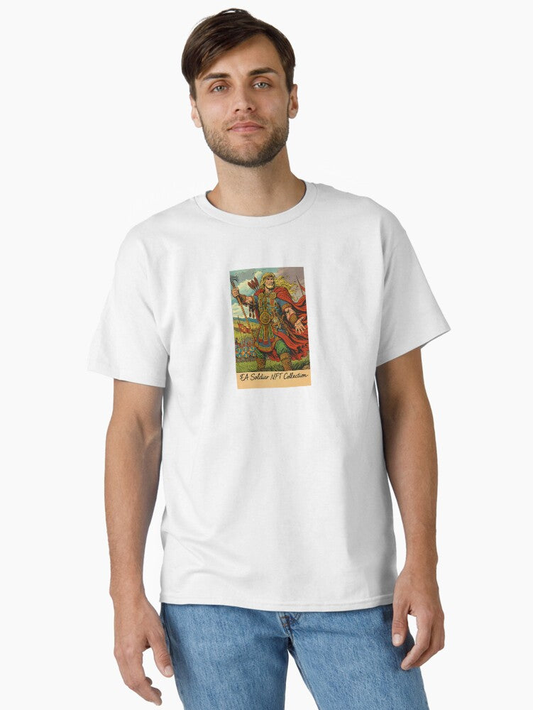 Viking Warriors Ea Soldier Nft Collection Legendary Warriors Series Classic T-shirt | Premium Basketball Jersey | Fan Edition Apparel