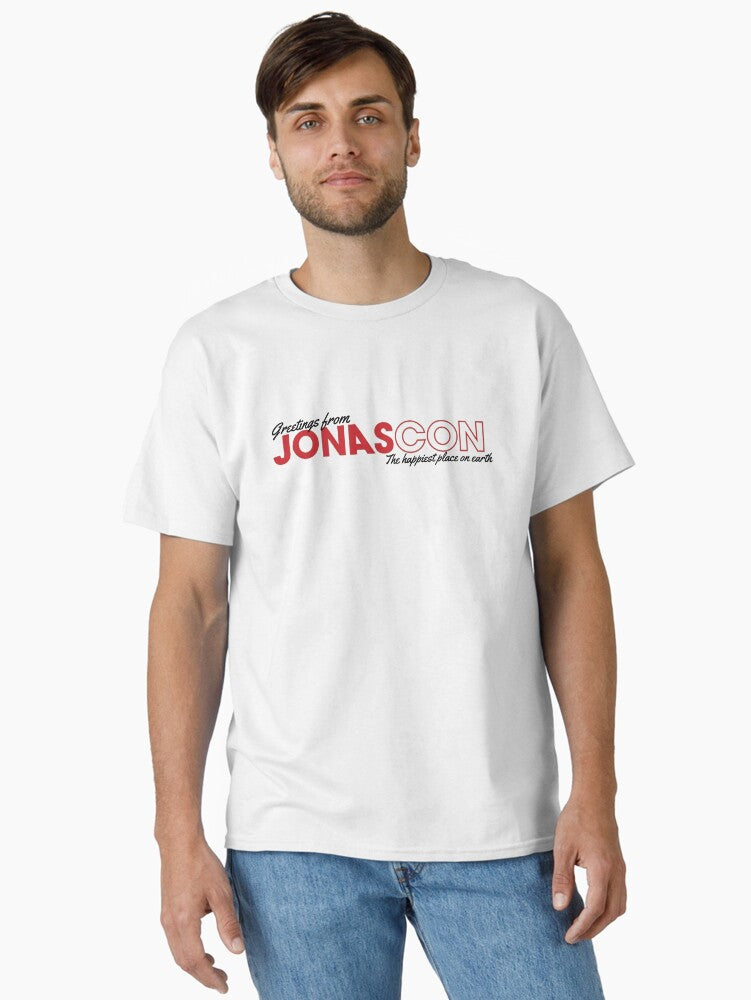 Greetings from JONASCON Classic T-Shirt T-Shirt | High-Quality Print | Perfect For Daily Wear
