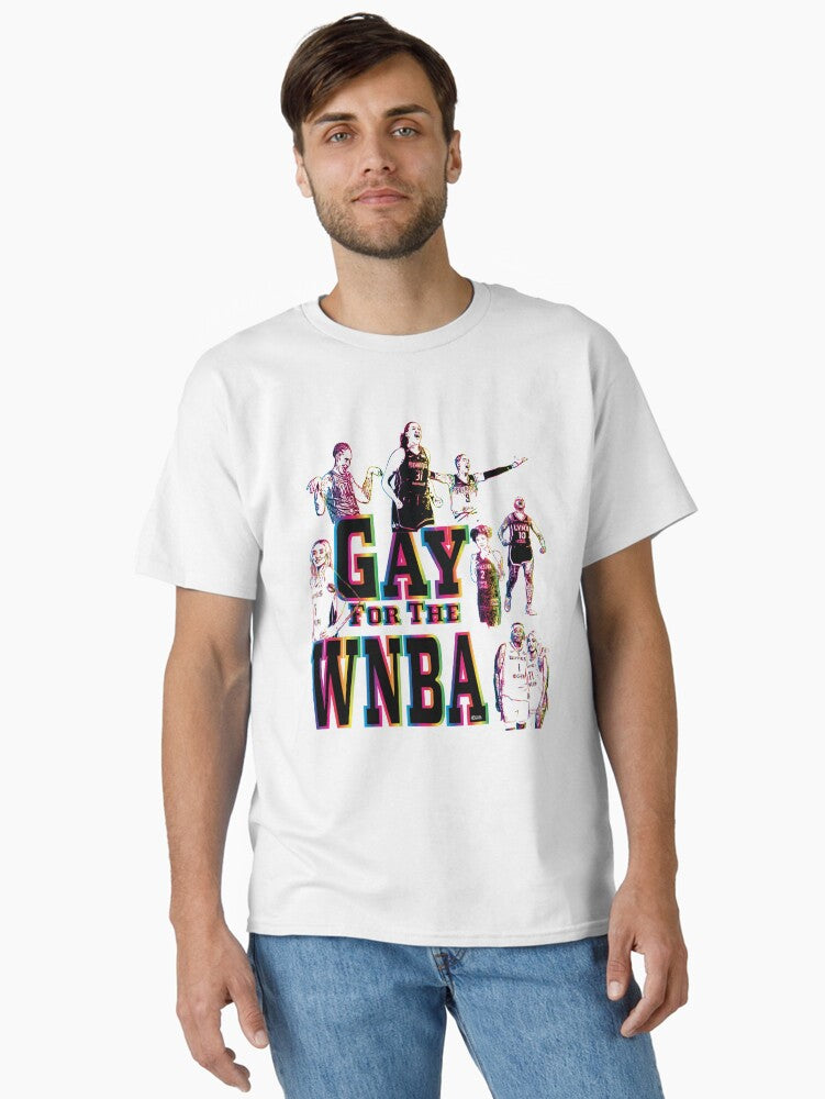 Gay For The Wnba - Paige Bueckers Update Edition Classic T-shirt | Trendy Graphic Tee | Casual Unisex T-shirt