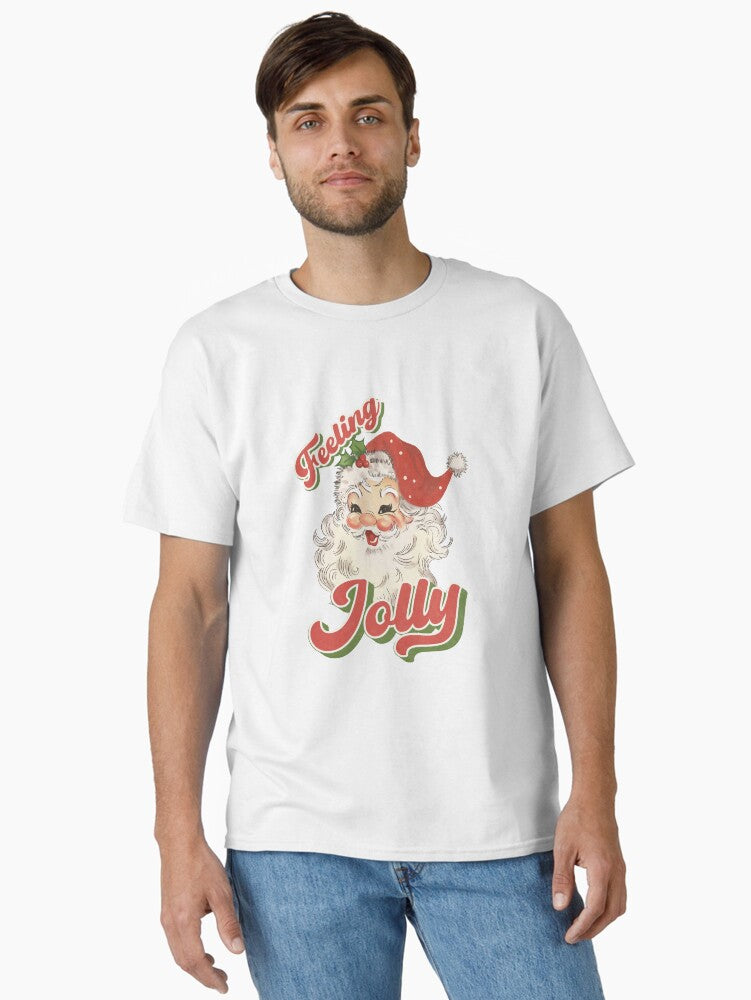 Feeling Jolly Classic TShirt T-Shirt | Vintage Christmas Look | Trending Festive Apparel