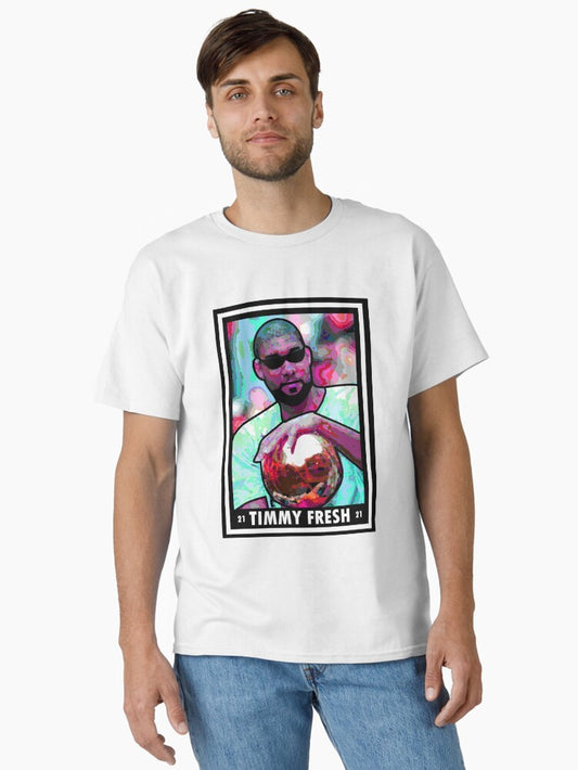 Tim Duncan Timmy Fresh 21 Classic T-shirt | Trendy Graphic Tee | Casual Unisex T-shirt