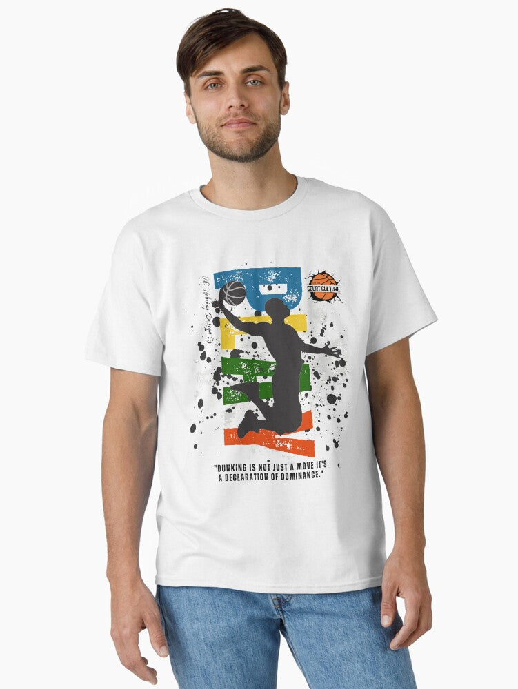 A Vibrant Play Elegance In Action Classic T-shirt | Trendy Graphic Tee | Casual Unisex T-shirt