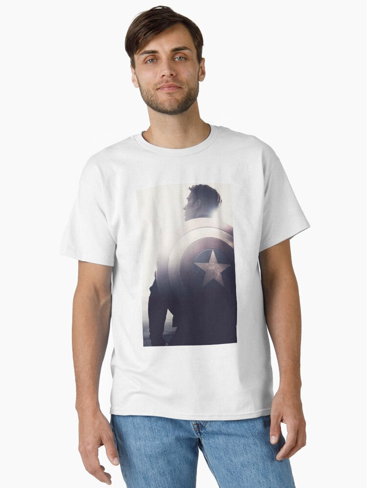 Captain America Classic T-shirt | Trendy Graphic Tee | Casual Unisex T-shirt