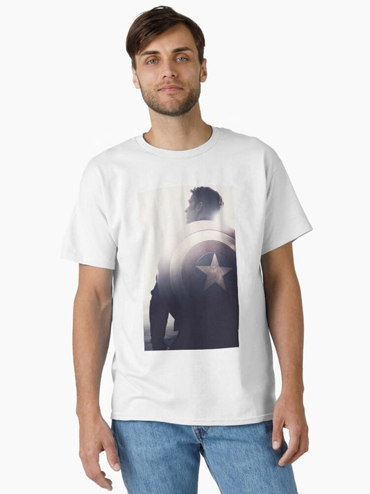 Captain America Classic T-shirt | Trendy Graphic Tee | Casual Unisex T-shirt