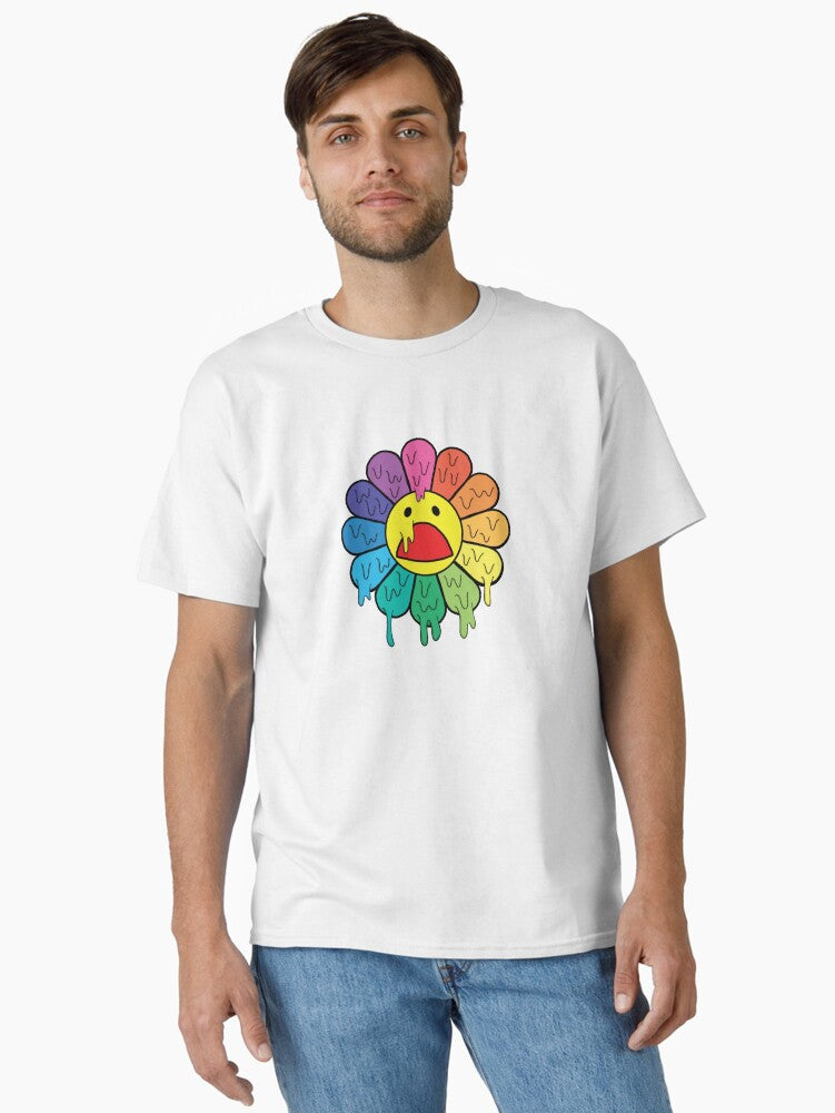 sad flower Classic T-Shirt T-Shirt | Aesthetic Graphic | Top Pick For Fans