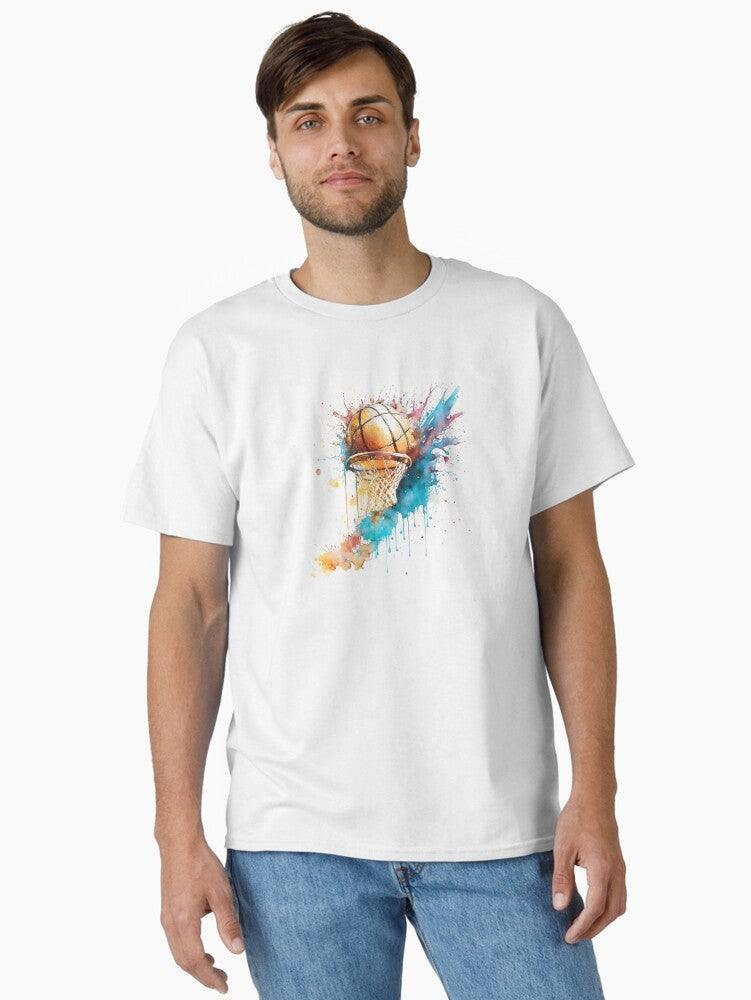 Basketball Digital Art Father's Day Classic T-shirt | Premium Basketball Jersey | Fan Edition Apparel