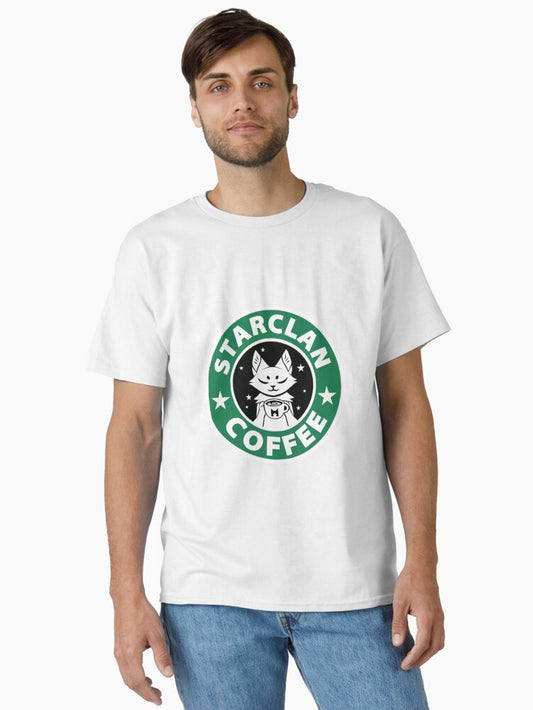 Starclan Coffee Classic T-shirt | Trendy Graphic Tee | Casual Unisex T-shirt