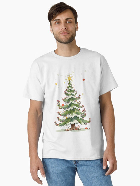 Christmas tree Classic TShirt T-Shirt | Top Trending Graphic | Trending Festive Apparel