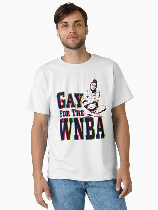 Gay For The Wnba - Kayla Mcbride Mcbuckets Edition Classic T-shirt | Trendy Graphic Tee | Casual Unisex T-shirt