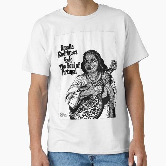 Fado Amália Classic T-Shirt for Sale by babyhead72