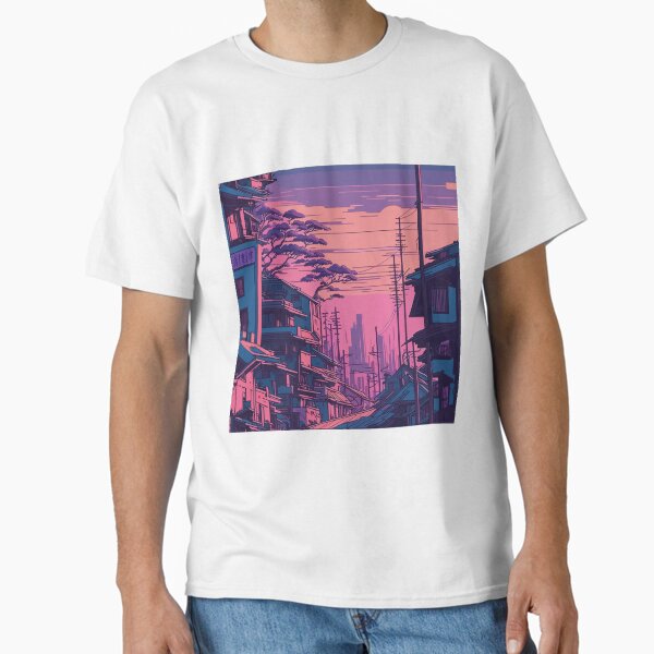 "Vaporwave Japan City Pop Art" Classic T-Shirt for Sale by PrintbyDay