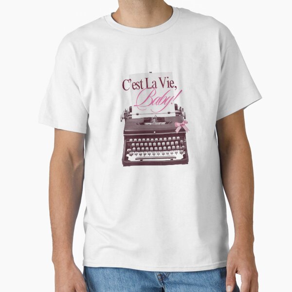 Vintage Text Machine Coquette Girl Classic T-Shirt for Sale by itsmersah