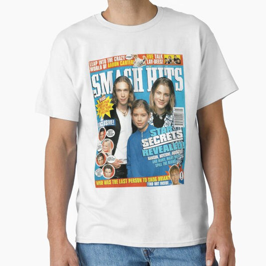 HANSON - SMASH HITS COVER 1998 Y2K Classic T-Shirt for Sale by MaiziAlice