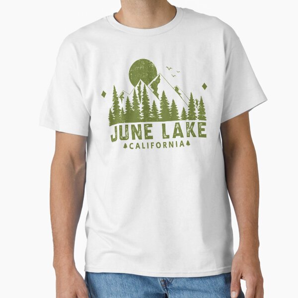 June Lake California Mountain View Classic T-Shirt for Sale by Home-Spirit