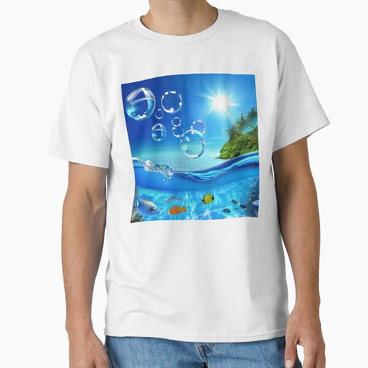 frutiger fishies v2 Classic T-Shirt for Sale by hysteriac