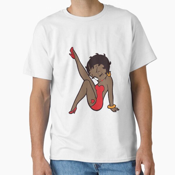 Black Betty Boop Classic T-Shirt for Sale by mayajos