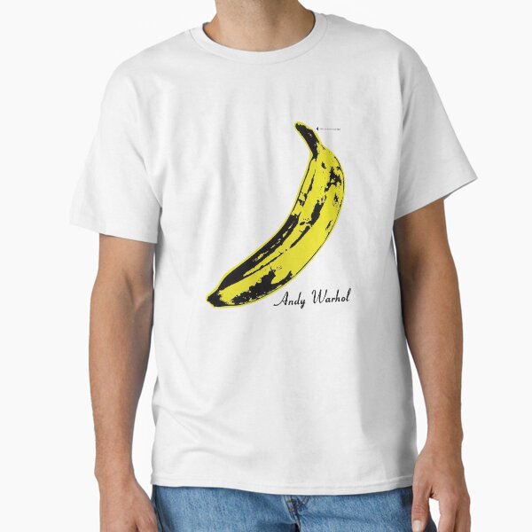 Andy Warhol Banana Velvet Underground Peel Slowly and See Classic T-Shirt for Sale by studio-54