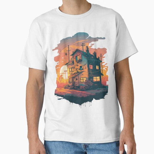 "village house in tokyo" Classic T-Shirt for Sale by MrKamelo