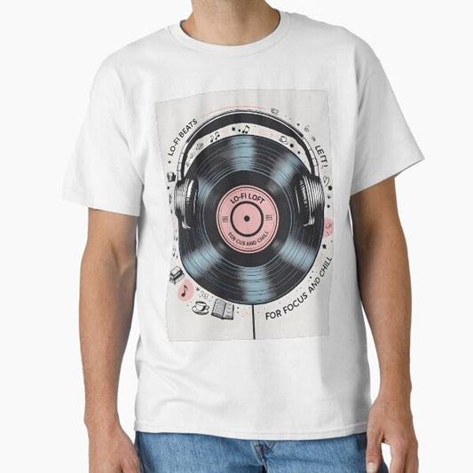 "Lofi Retro Music Lovers " Classic T-Shirt for Sale by LofiLoft