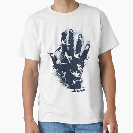 hand climb Classic T-Shirt for Sale by gripclimbing